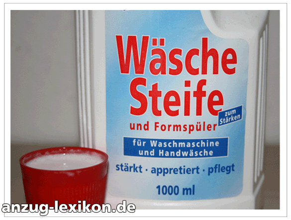 Flüssige Wäschestärke / Wäschesteife